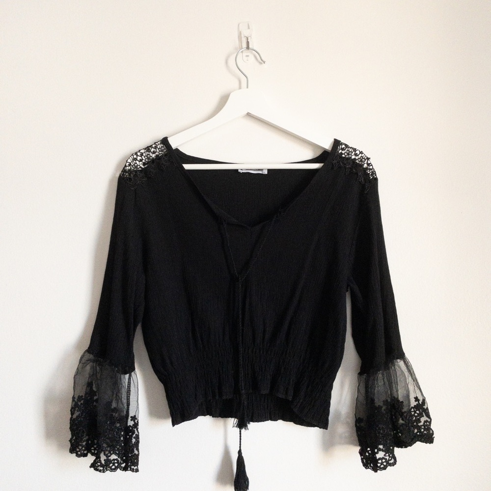 Black going out top - Size M-L
